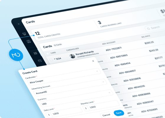 Budget & payment card management